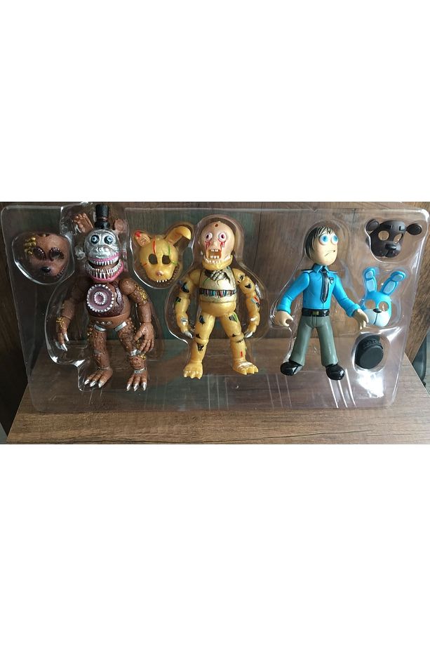 Five Nights At Freddys Aksiyon Figür Oyuncak 3 Lü Set - 2