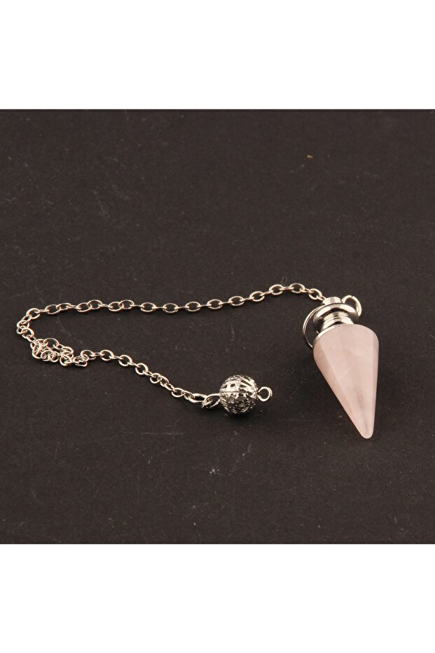 Certified Pink Quartz Natural Stone Pandula - S003
