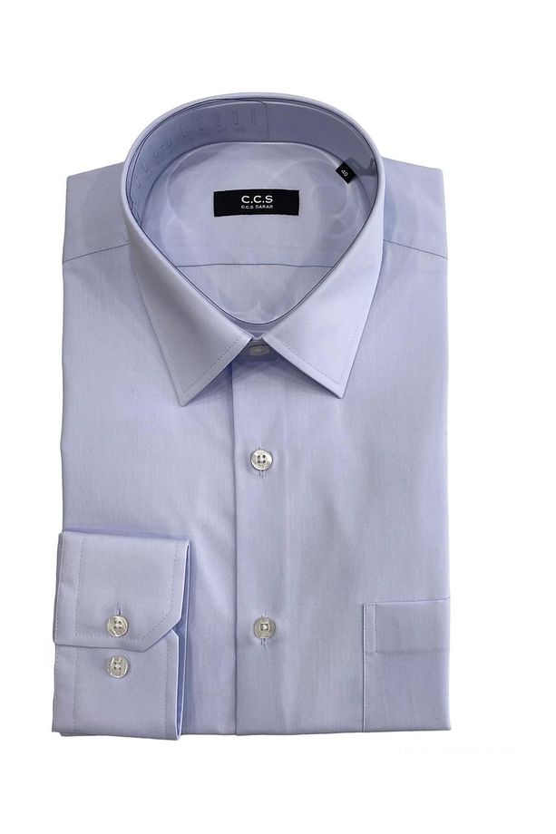 Frank Co Cepli Regular Fit Açık Mavi Gömlek - 3