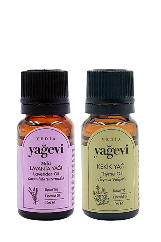 Pure Hybrid Lavender Oil 10ml Thyme Oil 10ml Essential Oil Set (2 pieces)