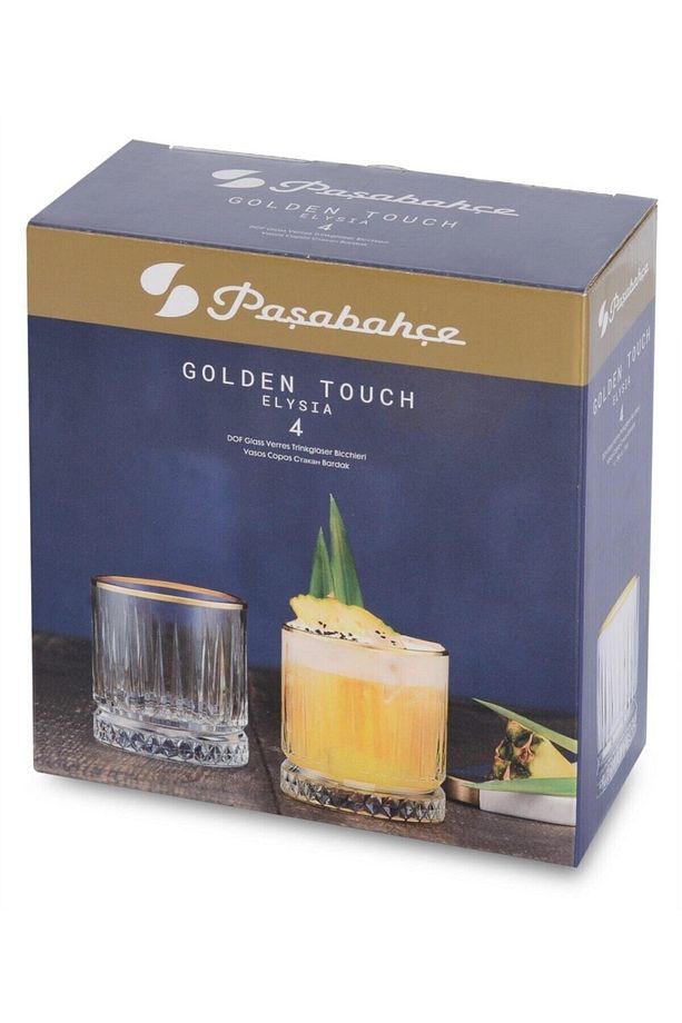 Golden Touch Elysia Meşrubat Bardağı 4'lü 210 Cc 050oa - 4