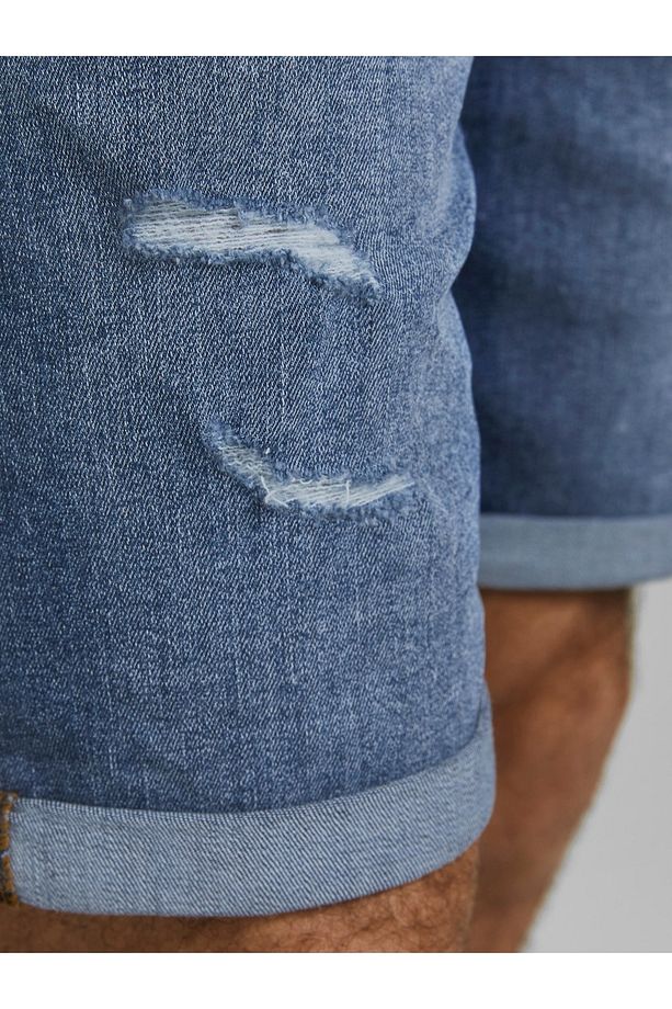 Rick Original Shorts Am 471 50sps Erkek Mavi Şort 12201626-07 - 4