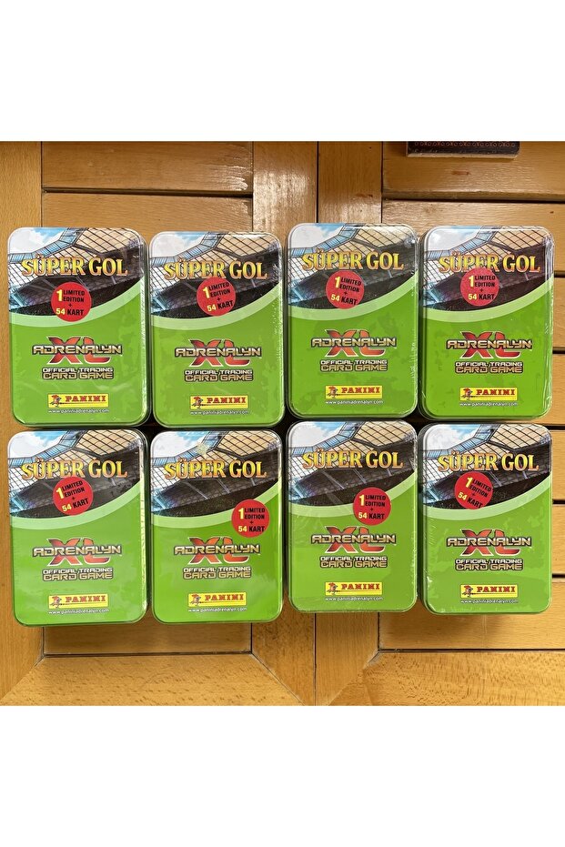 2014-2015 Turkish Football Player Card 8 Boxes with Special Metal Box