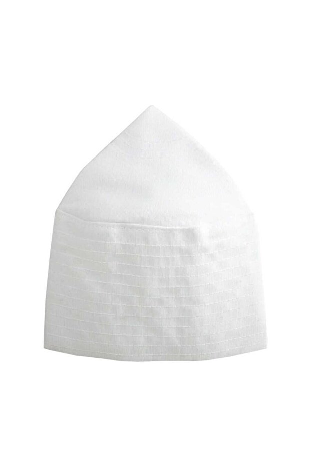 Fabric Prayer Skullcap White