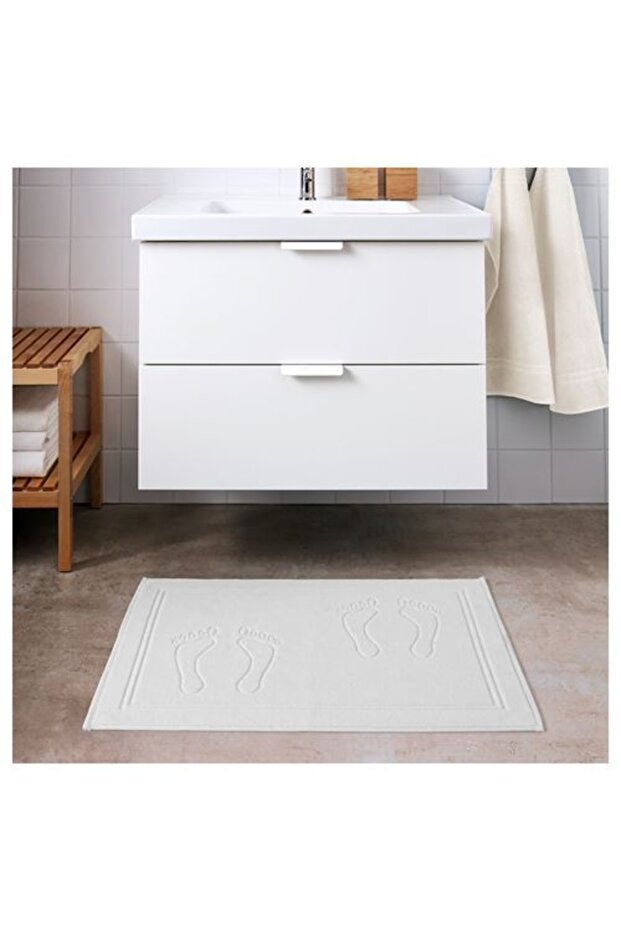 حصيرة الحمام Skulıngen البيضاء - 3