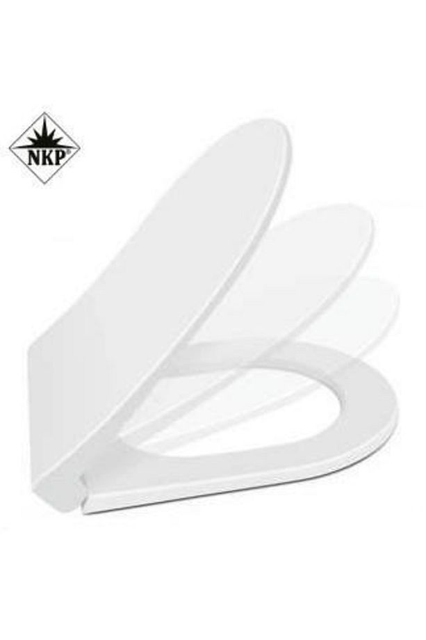 Slim Inci Yavaş Kapanan Soft Close Amartisörlü Klozet Kapağı - 4