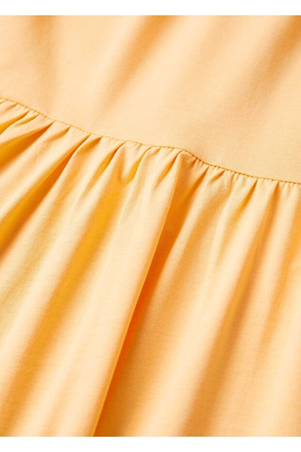 Geniş Kesim Pamuklu Elbise - 7