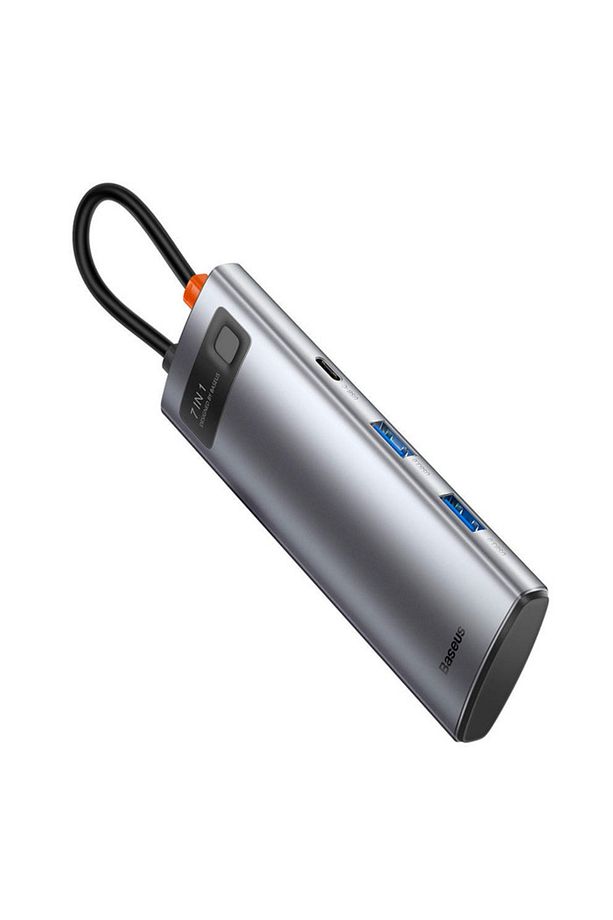 Metal Gleam Series 7in1 Type-c Hub Adaptör Çoklayıcı-gri - 4