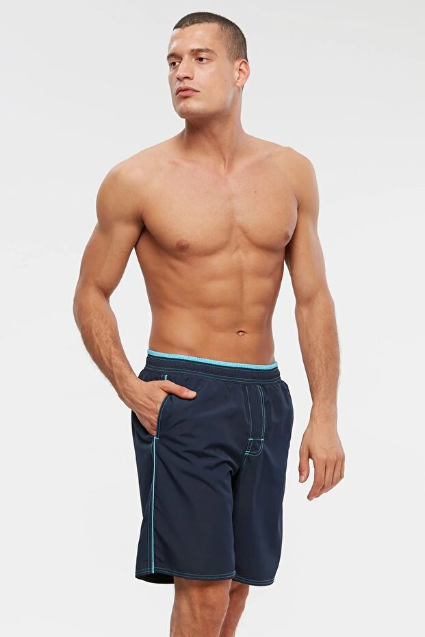 Dumas Cepli Deniz Uzun Şortu - 1