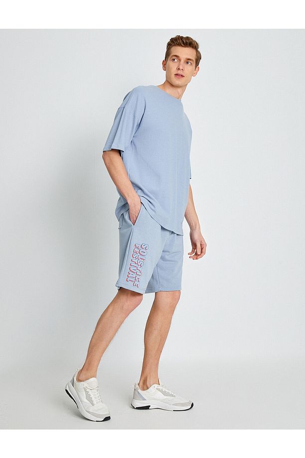 Slim Fit Çift Cep Şort - 2