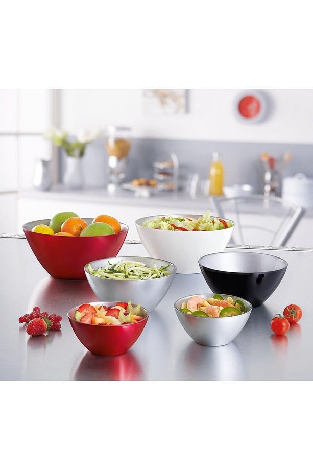Flashy Colors Cosmos Kırmızı Kase 23 Cm - 4