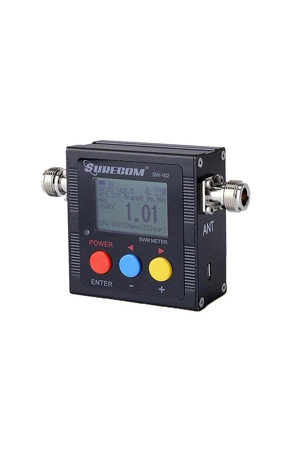 Surecom Sw-102 125-525 Mhz Vhf/uhf Dijital Anten Güç Ve Swr Metre Güç Watt Metre Telsiz Surecom - 1