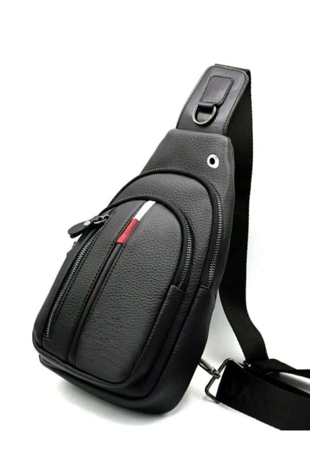 Black Cross Shoulder Bag Body Bag Unisex