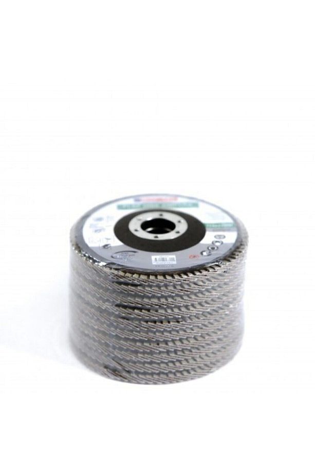 10 Adet Bay-tec Kum Flap Disk Zımpara Taşı 115x22mm 120 Kum - 3