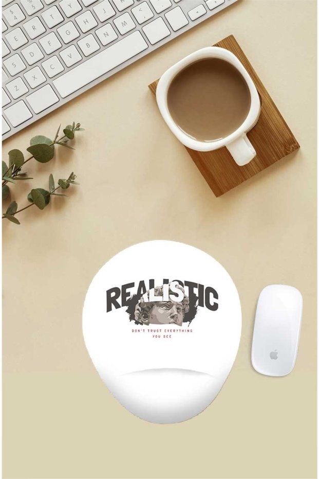 Realistic Written Wrist Support Mouse Pad