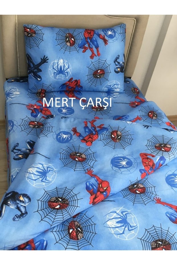Single Spiderman Duvet Cover Sheet Set