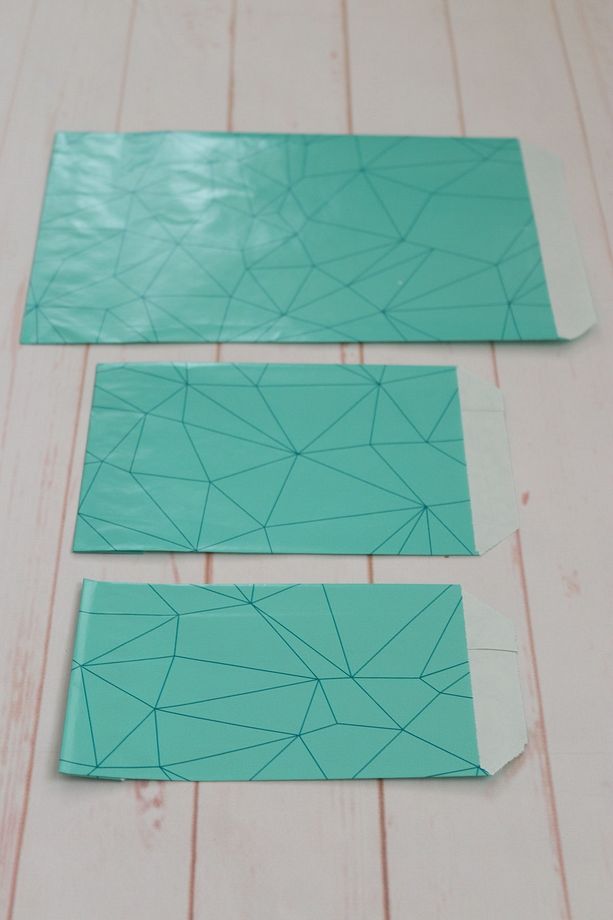 Sea Green Mini (7*13CM) Kağıt Zarf/hediye Zarfı, Kağıt Poşet 10 Adet - 4