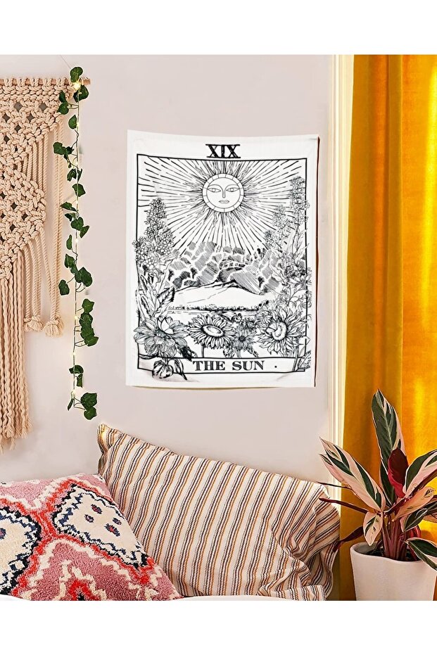 Tarot 3 'lü Duvar Halısı Seti - 2