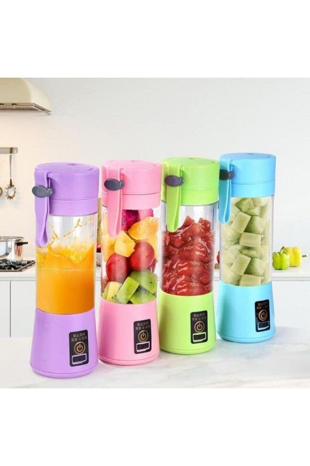 Blender Şarjlı Mini Portatif Taşınabilir Kişisel Blender 380ml - 1