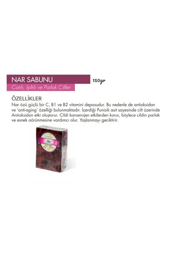 Nar Sabunu 150 gr - 1