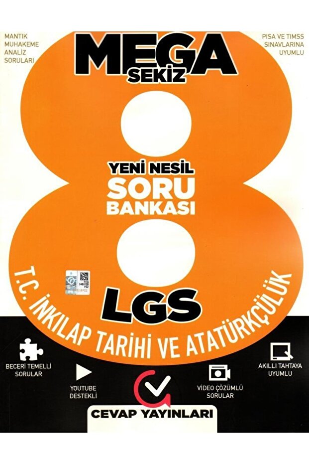 8. Sınıf Mega Sekiz Yeni Nesil Inkılap Soru Bankası - 1