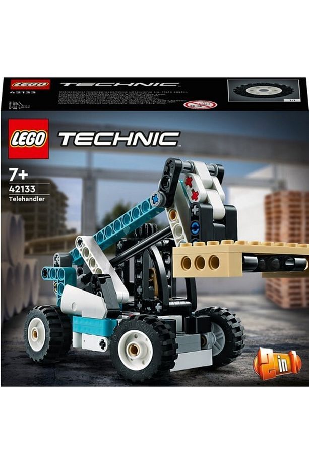 ® Technic Teleskopik Yükleyici 42133 # 7 Yaş Ve Üzeri Araçları Seven Çocuklar Için 2#si 1 Arada - 3