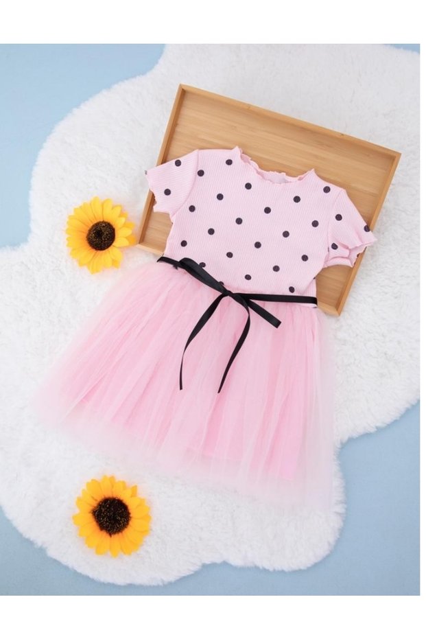 Baby Girl Children's Dotted Tutu Dress Party Dress Birthday Dress