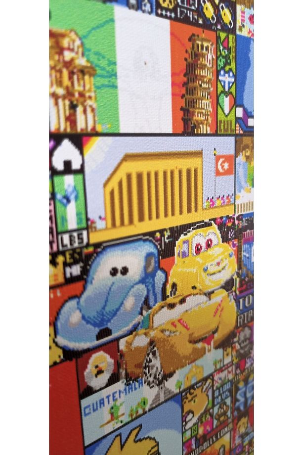 Reddit R/place Kanvas Tablo, Elraenn Twitch Kanvas Tablo, Reddit Savunma Hattı Kanvas Tablo - 5