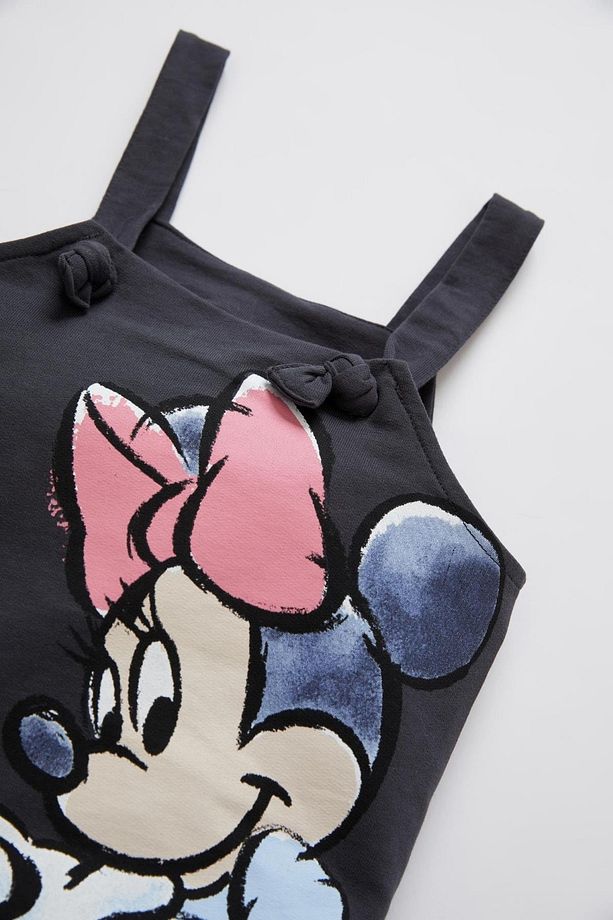 Kız Bebek Minnie Mouse Lisanslı Salopet Elbise - 6