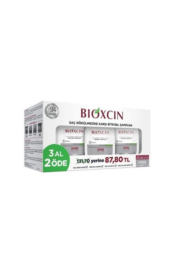 Klasik Kuru Ve Normal Saç Dökülmesine Karşı Şampuan 3 X 300 Ml - 1