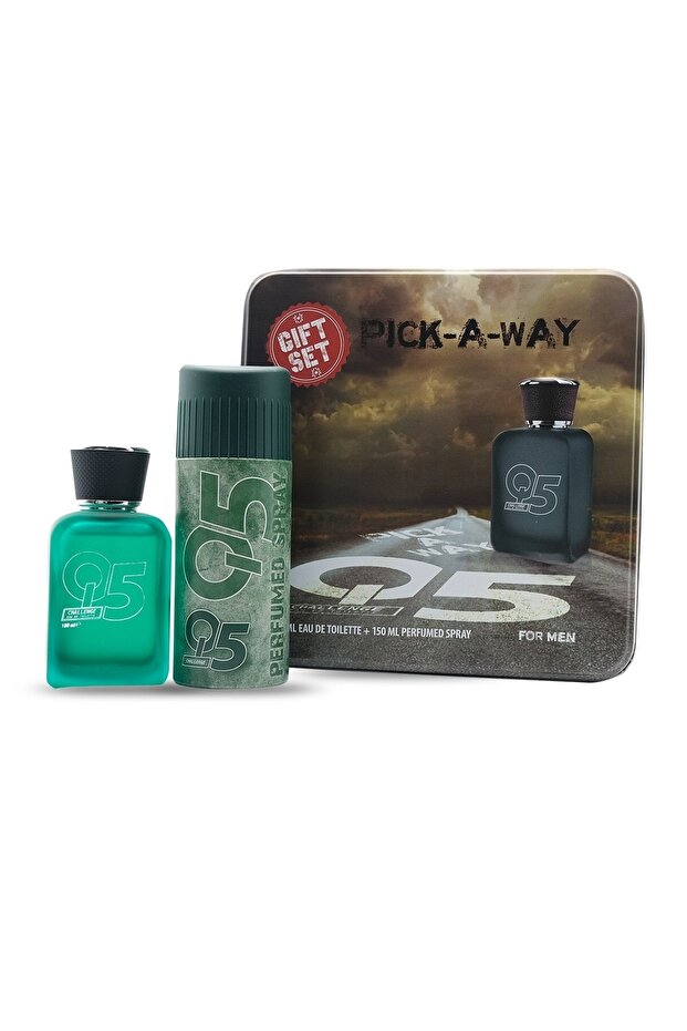 Erkek Parfüm & Deo Set Challange 100+150 ml - 1