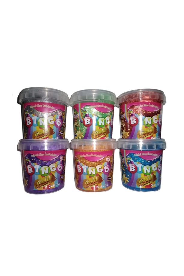 Slıme Metalik Dokulu Meyva Kokulu 6 Adet 140 gr Toplam 840 gr Slime - 2