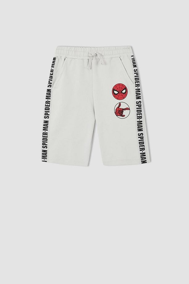 Erkek Çocuk Marvel Spiderman Regular Fit Şort - 1