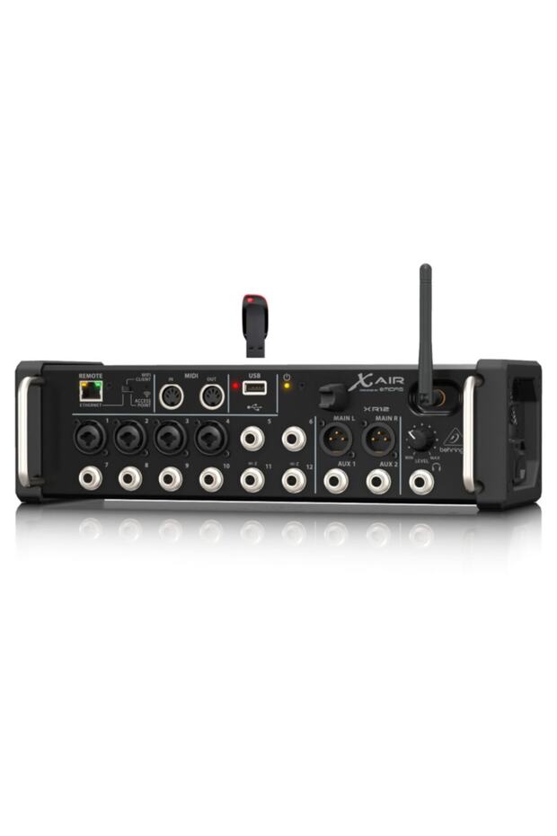 Xr-12 12-ınput Digital Mixer For Ipad/android Tablets With 4 Programmable Mıdas Preamps, - 1