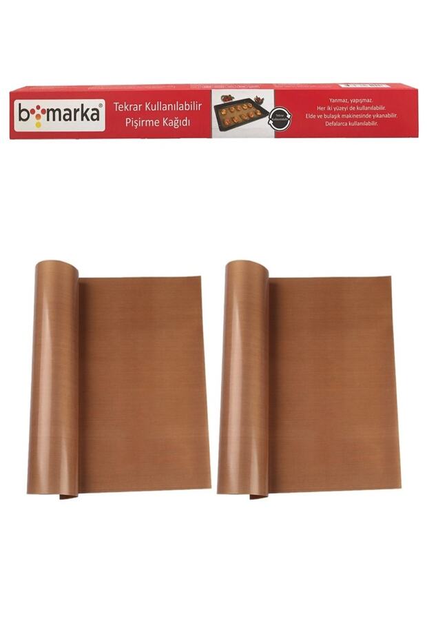 Washable Baking Paper & Barbecue Cover (Approved by the Agriculture and Forestry Ministry) (Pack of 2)