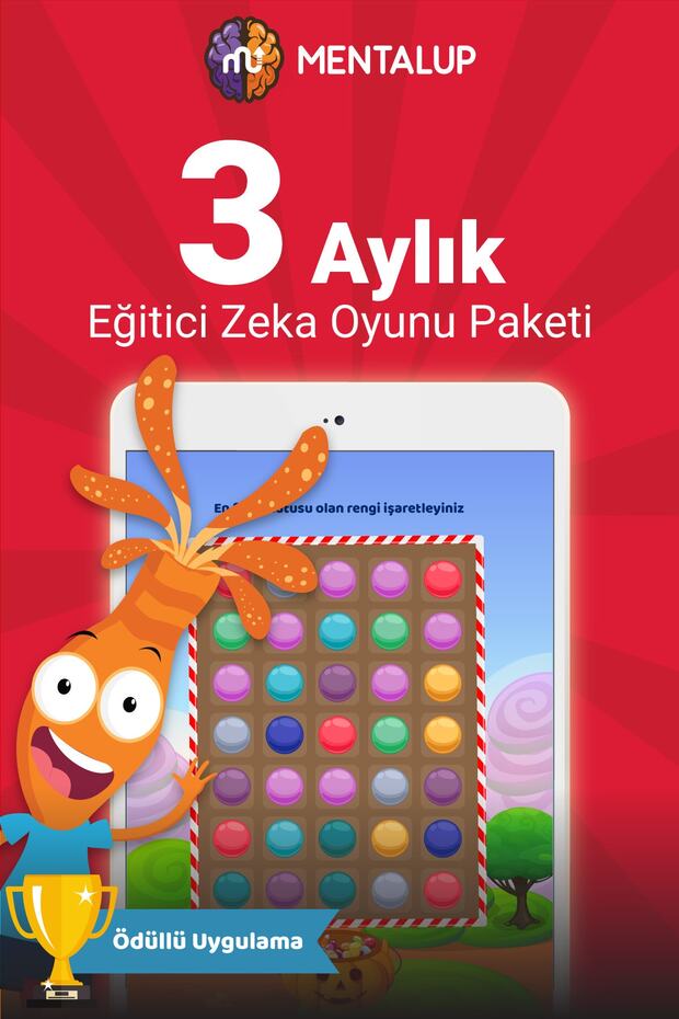 – Eğitsel Zeka Oyunu 3 Aylık - 1