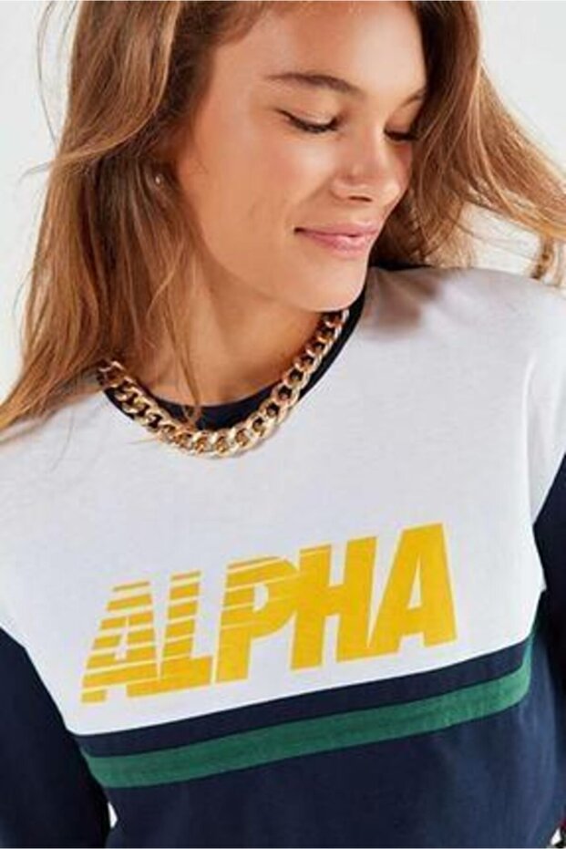 Women's Yellow Thick Chain Necklace