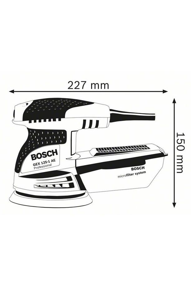 Gex 125-1 Ae Eksantrik Zımpara - 2