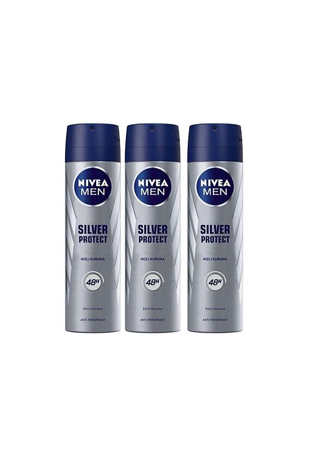 Men Silver Protect 150 ml Deodorant X 3 - 1