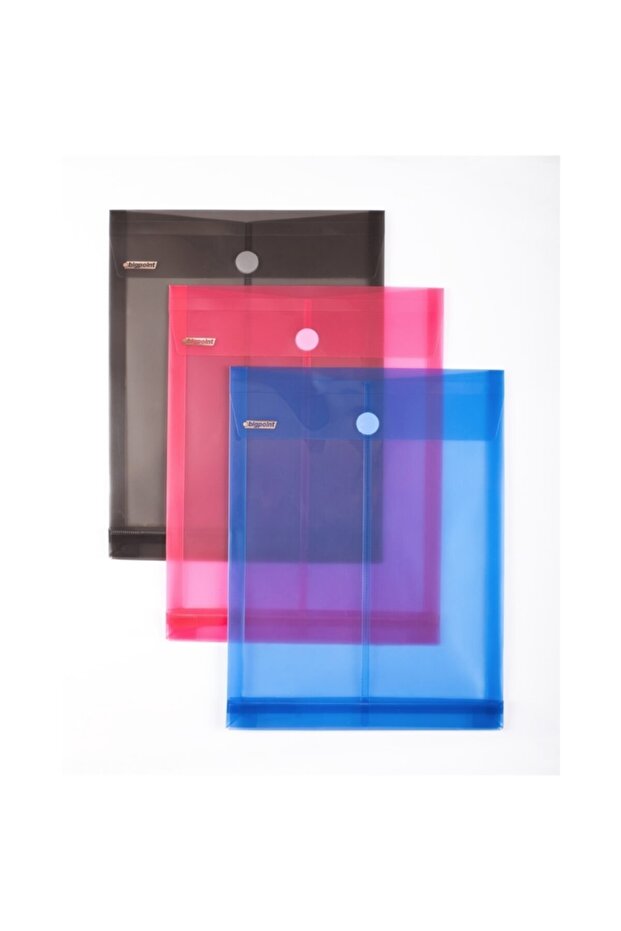 Döküman Dosyası Cırtlı A4 Şeffaf 6'lı Poşet - 1