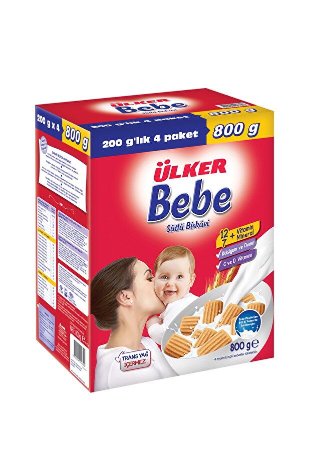 Bebe Bisküvisi 2'li 800 gr - 2