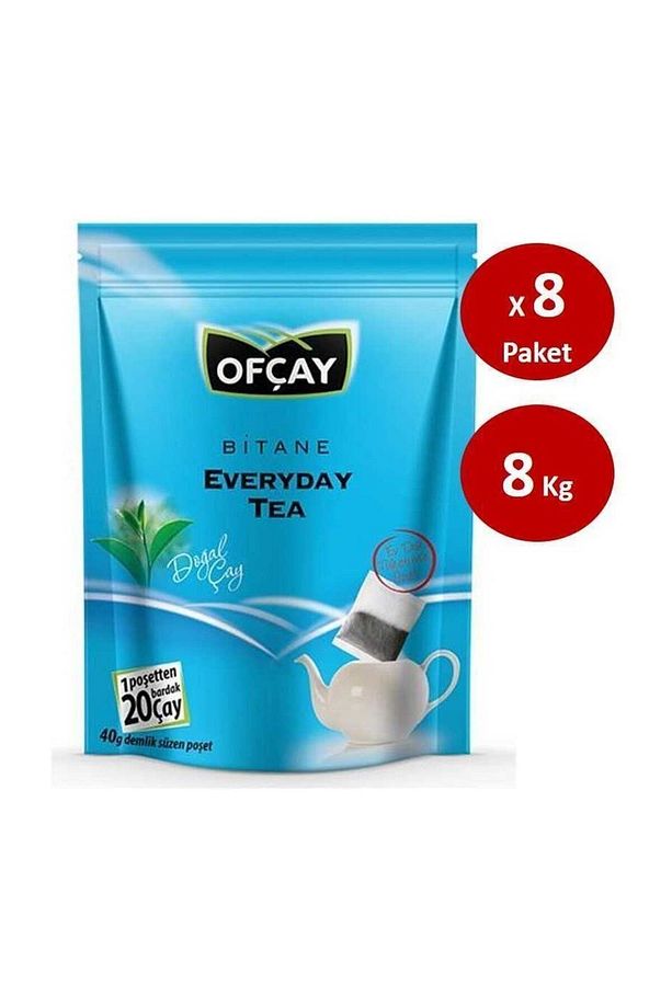 Bitane Everyday Eko Demlik Poşet Çay 40 Gr X 25 Adet X 8 Paket - 1