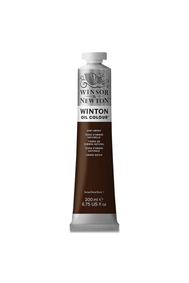 Winsor & Newton : Winton Yağlı Boya : 200 Ml : Raw Umber 554 - 1