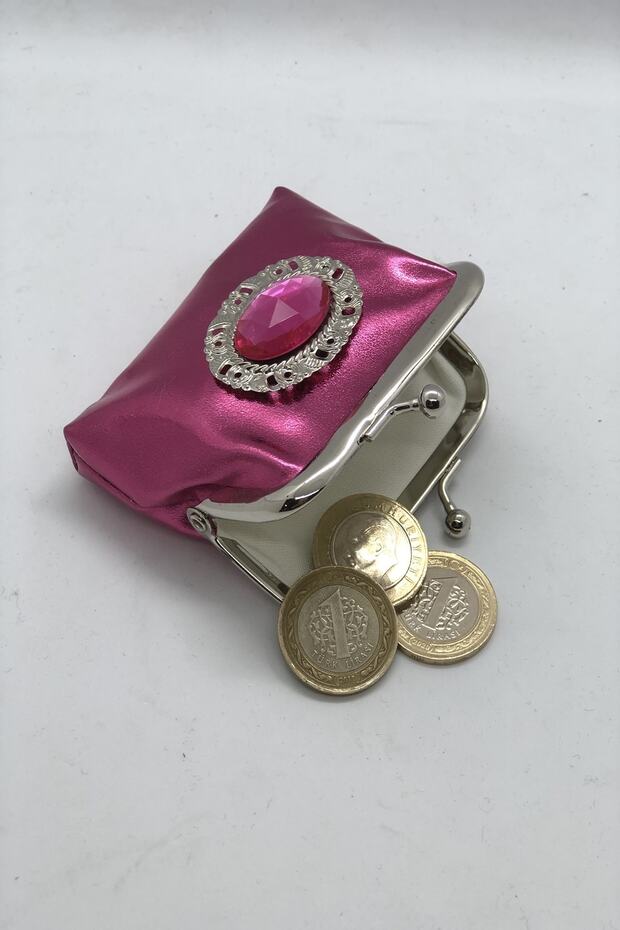 Coin Purse - Stone Detailed