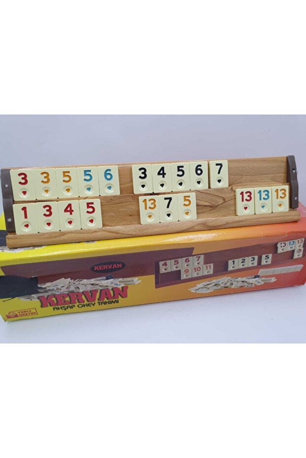 Ahşap Okey Takımı - 3