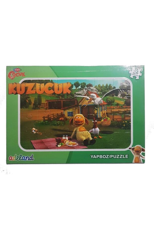 Trt Çocuk Kuzucuk Frame Puzzle 48'parça - 1