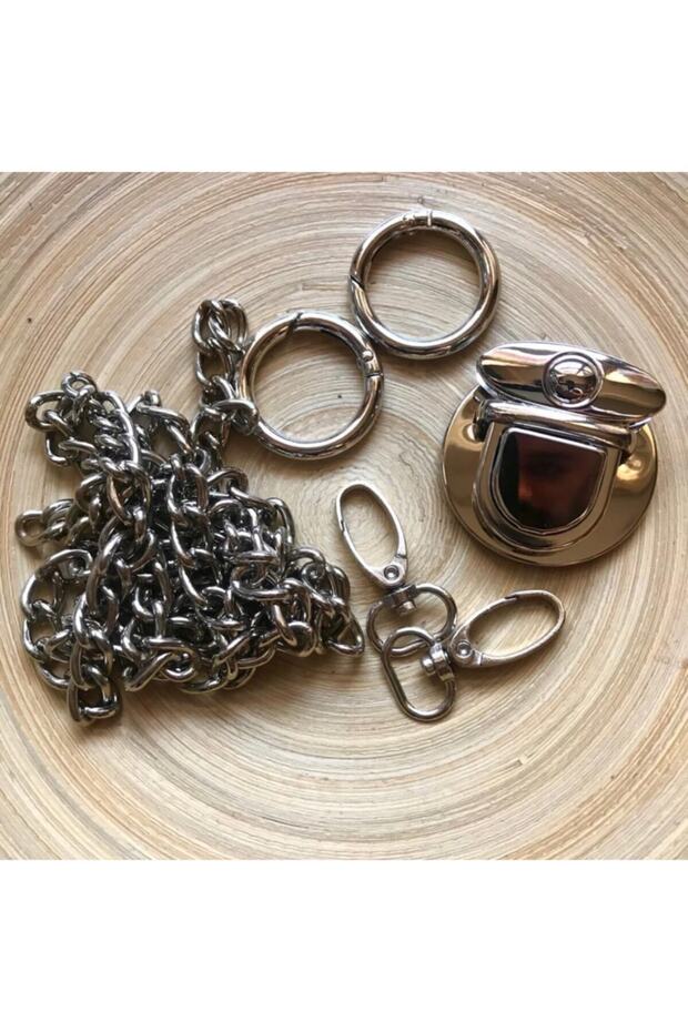 Iron Bag Chain Kit Silver