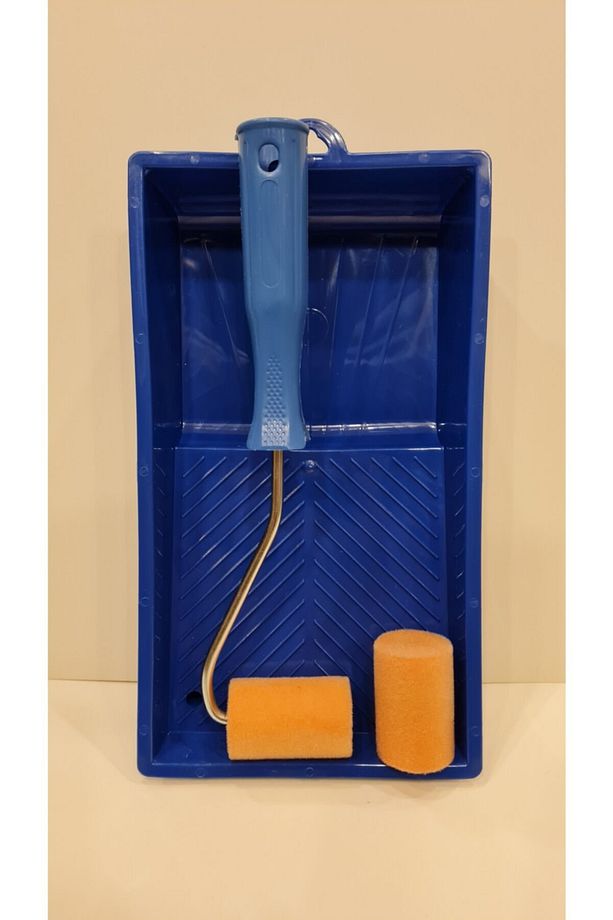 Kadife Rulo Seti ( 5cm Uzunluğunda ) 2 ' Li Set ( Mobilya Boyamak Için Uygundur ) - 1