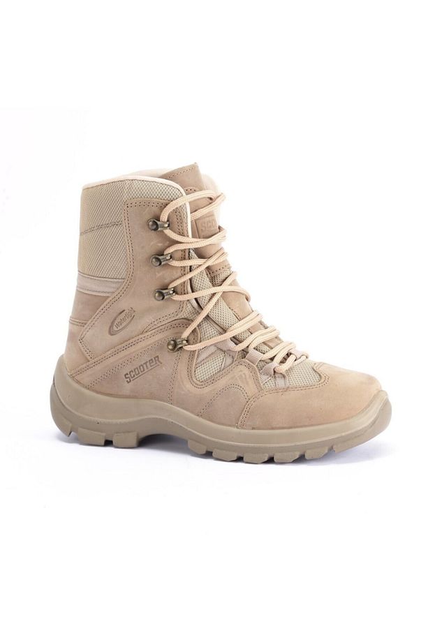 Deri Siyah Erkek Su Geçirmez Tactical Bot P1490NS - 1