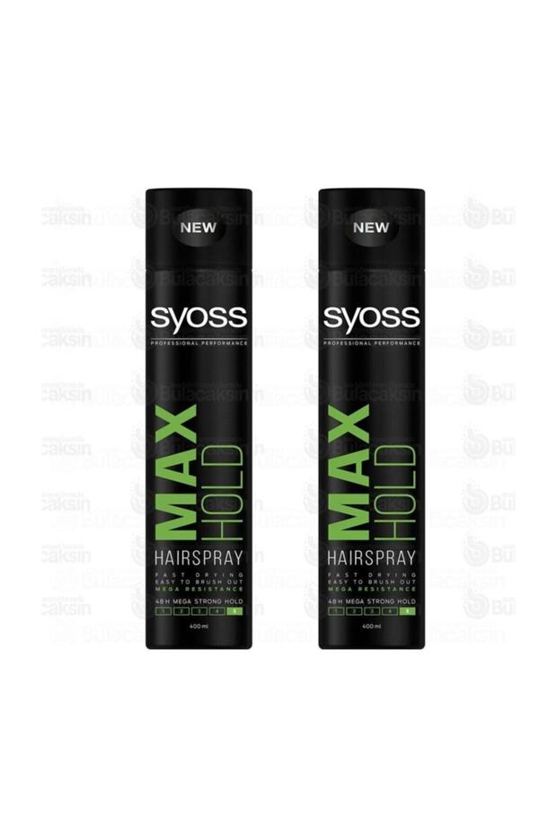 Max Hold Ultra Güçlü Saç Spreyi 400 Ml - 2 Adet Copy3449 - 1